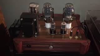 Tube amplifier 300B SE Wayne Rathan [upl. by Rory801]