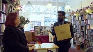 Romesh Ranganathan sells his own childrens book  The Apprentice Youre Fired 2015  BBC [upl. by Yvehc]