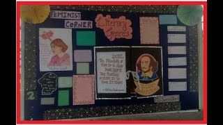 Literary Genres Bulletin Board Ideas For School  Board Decoration [upl. by Deirdre]