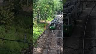 MBTA Green Line train travel shorts [upl. by Aynav639]