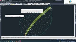 Covadis 171H et Autocad 2023 Projection routier [upl. by Hsitirb]