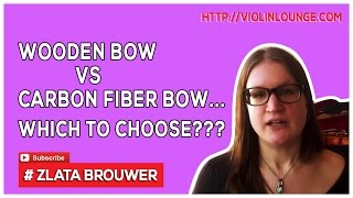 Wooden Bow vs Carbon Fiber Bow which to choose [upl. by Civ]