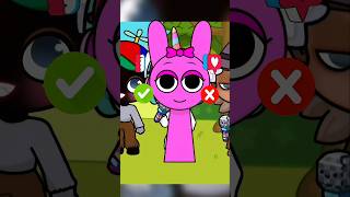 Craft Corn disguises itself as PINKI 🦄🩷😅🤣 Sprunki incredibox sprunki [upl. by Ethban]