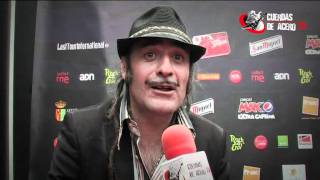 Entrevista a Tonino Carotone Envivo 2011 para CuerdasdeAceroTv [upl. by Sonja]