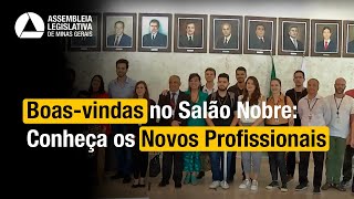 Presidente da Assembleia recebe novos servidores [upl. by Elmaleh]