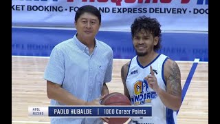 Aquaman PAOLO HUBALDE scores 1000 POINTS CAREER MILESTONE l Full Game Highlights l MPBL  Mindoro [upl. by Zetrom]