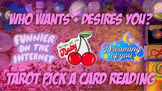 🍿Who Wants You🍿 Secret Admirer Tarot Pick a Card Love Reading [upl. by Venator]