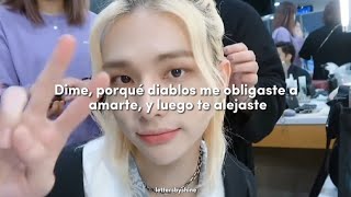 Julión Álvarez  Te hubieras ido antes LetraLyrics VerHyunjin [upl. by Eversole]