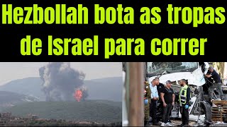 Hezbollah expulsa israelenses do Sul do Líbano  Sim saíram correndo e teve mais [upl. by Ruelle550]