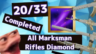 BO6 All Marksman Rifles Diamond [upl. by Ahseele398]