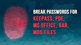 How to Break Passwords for Different File Formats [upl. by Suzanna441]