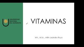 Charla Leandro Royo Vitaminas 2024 [upl. by Phyllis517]