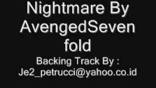 Nightmare  Avenged Sevenfold Drum n Bass Only [upl. by Berkshire99]