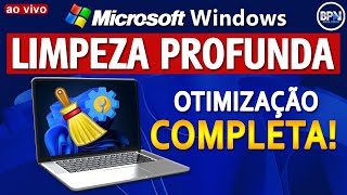 Como fazer uma LIMPEZA COMPLETA no Windows OTIMIZAÇÃO TOTAL [upl. by Lehcor]