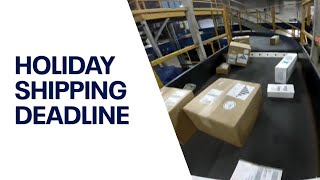 FedEx USPS release holiday shipping deadlines [upl. by Ninaj]