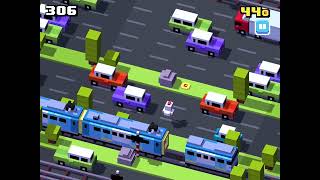 Crossy Road Mobile High Score Original Speedrun  Top 100  Score of 527 [upl. by Filemon687]