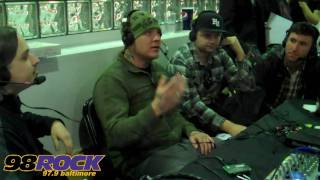 Hollywood Undead Interview LIVE on 98Rock Baltimore [upl. by Nadaha]