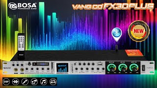 Vang cơ karaoke Bosa FX30PLUS BOSA AUDIO [upl. by Yemirej440]