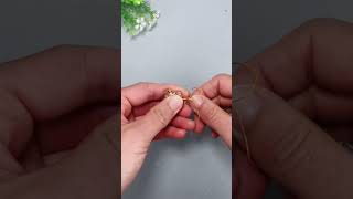 How to tie a pendant is so beautiful Fancy knotting is easy to learn [upl. by Alihet729]