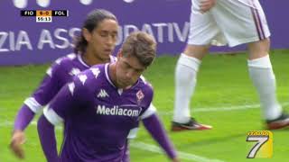 TGT Fiorentina  11 gol al Foligno quotSettebelloquot Vlahovic [upl. by Sonny36]