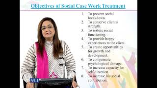 Objectives of Social Case Work  Introduction to Social Work  SOC301Topic034 [upl. by Eirallam]