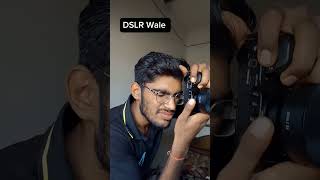 DSLR vs mirrorless camera  Gunjan Kumar Fashion Photogrphy editingtutorial photography [upl. by Angelico]