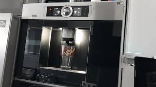 Bosch Einbau Kaffeevollautomat CTL636ES6 Mit home Connect [upl. by Eirelav]