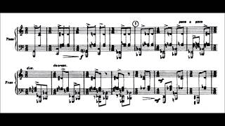 Bohuslav Martinů  La revue de cuisine audio  sheet music [upl. by Ludwigg]