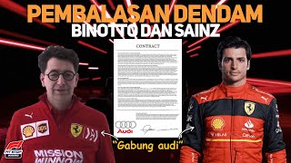 2026 Matia Binotto Dan Carlos Sainz Gabung Audi Untuk Membalas Dendam Ke Ferrari [upl. by Derna285]