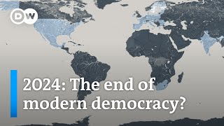 The biggest electoral year in history Will democracy survive 2024  DW News [upl. by Sean]