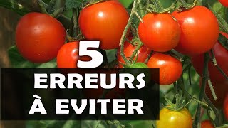 CONSEILS 5 Erreurs à ne pas faire dans la culture de Tomate AGRICULTURE [upl. by Vaules]