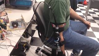 ExoArm Automated EMG Strength Test 363Kg with Exoskeleton Arm Brace [upl. by Strohben]