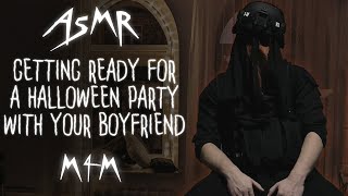 M4M ASMR  Getting ready for a Halloween party with your boyfriend sleep aid Halloween special [upl. by Calvinna]