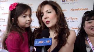 Maria CanalsBarrera Talks Wizards of Waverly Place Finale At Lollipop Theater Network Event [upl. by Zeiger]