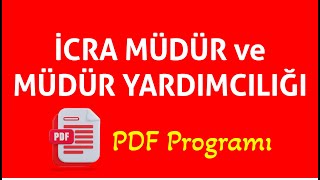 İcra Müdür ve Müdür Yardımcılığı 50 Günlük Kamp Nedir [upl. by Evslin431]