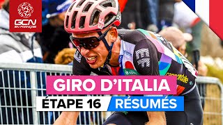 Giro dItalia  Étape 16  Résumé [upl. by Emilee]