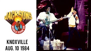 The Jacksons  Victory Tour Live in Knoxville August 10 1984 [upl. by Deacon]