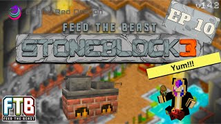 All the Foods Stoneblock 3 Bedrock Edition Ep 10 [upl. by Eus]