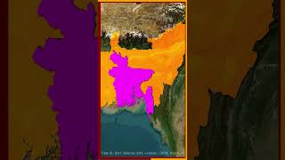 Worlds 5th Longest Land Border  IndiaBangladesh 🇮🇳🇧🇩 shorts UPSC [upl. by Ettennaej]