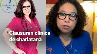 CLAUSURAN CLÍNICA DE LA PSIQUIATRA CHARLATANA MARILYN COTE  No tiene estudios en psiquiatría [upl. by Allehc]