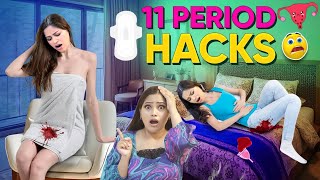 🩸Periods Mai Dont Use Pad or Menstrual Cup❌️ Before Watching This 🧐 11 Period Hacks U Should Know 😱 [upl. by Nelsen]