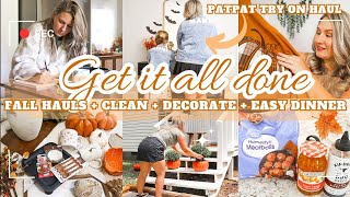 2 DAYS OF FALL HOMEMAKING  GET IT ALL DONE  EXTREME CLEANING MOTIVATION  PATPAT HAUL  MarieLove [upl. by Akinwahs293]