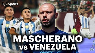 ASÍ VIVIÓ MASCHERANO EL POLÉMICO EMPATE DE LA SELECCIÓN ARGENTINA vs VENEZUELA 🔥 Preolímpico Sub23 [upl. by Leahcam108]