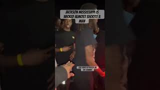 Jackson Mississippi is dangerous almost shoots his friend shorts viral fyp gang hood street [upl. by Madden]