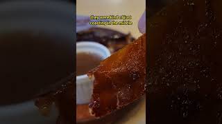 Trying Lechon amp Pork Intestines  House Of Lechon  Philippines shorts food vlog cebu manila [upl. by Nodnorb]