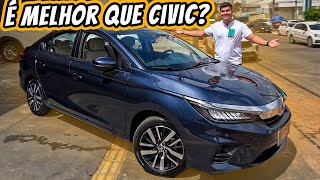 Honda City Touring 2023  Vale a pena pagar quase 130 mil nesse carro [upl. by Hagep]