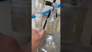 Condensing toluene chemistry distillation [upl. by Sairu639]