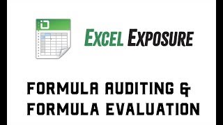 Formula Auditing amp Formula Evaluation [upl. by Jermaine]