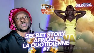 SECRET STORY AFRIQUE  LA QUOTIDIENNE EP 7  REACTION  secretstory secrestoryafr princepriss [upl. by Seften154]