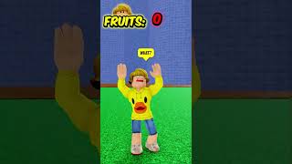 HE WAS BANNED FROM HAVING FRUIT IN THE BLOX FRUITS BUT ⛏ shorts [upl. by Ennovad]